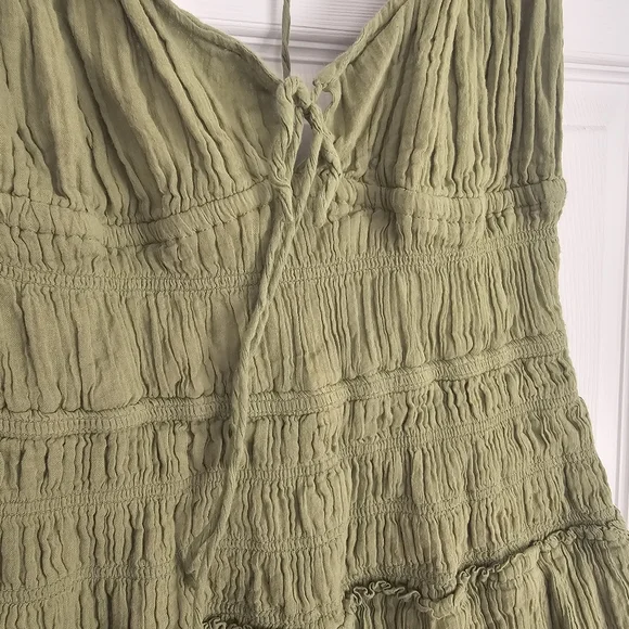 Free People Green Ankle Length Dress - Picture 10 of 10